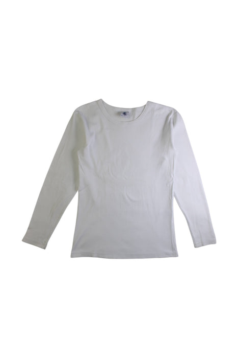A White Long Sleeve Tops from Petit Bateau in size 10Y for neutral. (Front View)