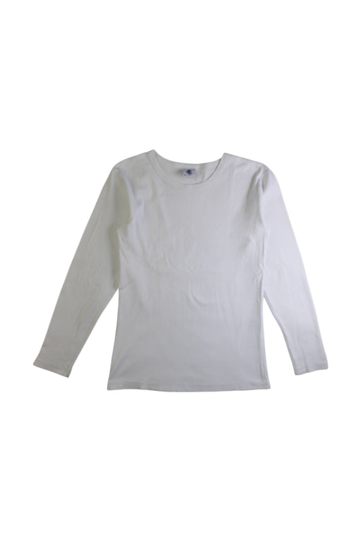A White Long Sleeve Tops from Petit Bateau in size 10Y for neutral. (Front View)