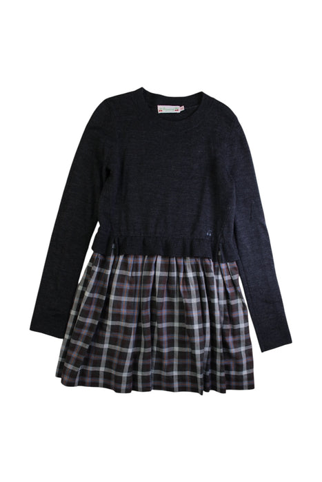 A Multicolour Sweater Dresses from Bonpoint in size 10Y for girl. (Front View)