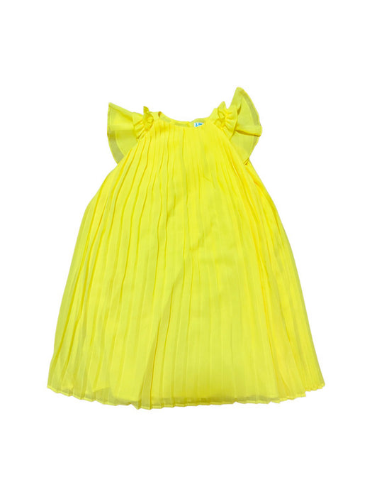 A Yellow Sleeveless Dresses from Mayoral in size 9Y for girl. (Front View)