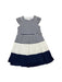 A Navy Short Sleeve Dresses from Mayoral in size 9Y for girl. (Front View)
