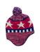 A Blue Winter Hats from Outdoor Products in size 6T for boy. (Back View)