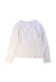 A White Long Sleeve T Shirts from Emile et Ida in size 4T for girl. (Back View)