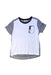 A White Short Sleeve T Shirts from Momonittu in size 8Y for girl. (Front View)