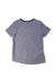 A White Short Sleeve T Shirts from Momonittu in size 8Y for girl. (Back View)