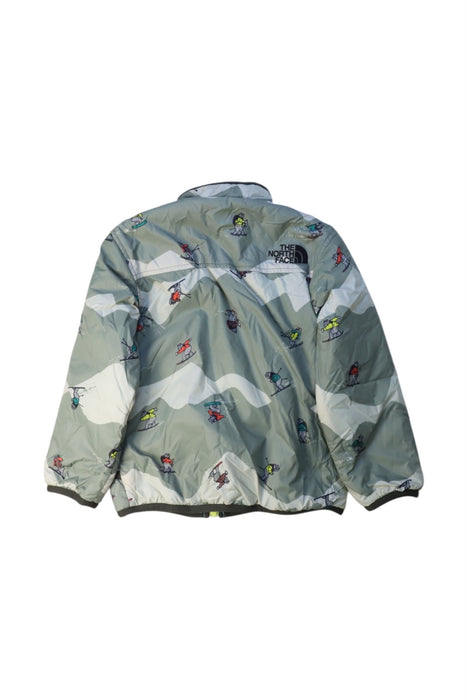 A Multicolour Puffer/Quilted Jackets from The North Face in size 4T for boy. (Back View)