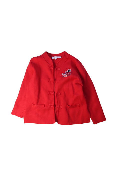 A Red Blazers from Bimbo Concept in size 5T for neutral. (Front View)