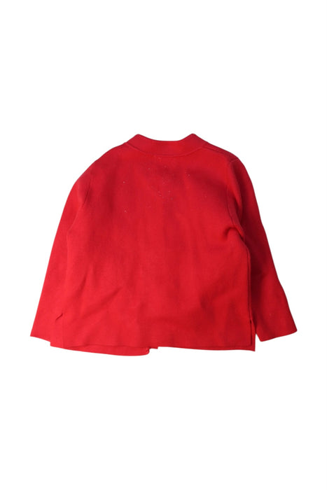A Red Blazers from Bimbo Concept in size 5T for neutral. (Back View)