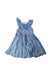A Multicolour Sleeveless Dresses from Lily Rose in size 3T for girl. (Front View)