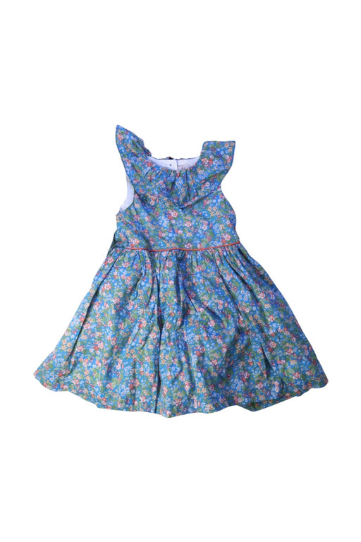 A Multicolour Sleeveless Dresses from Lily Rose in size 3T for girl. (Front View)
