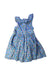 A Multicolour Sleeveless Dresses from Lily Rose in size 3T for girl. (Back View)