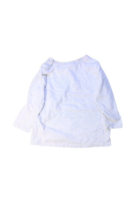 A White Long Sleeve T Shirts from Seed in size 2T for boy. (Back View)