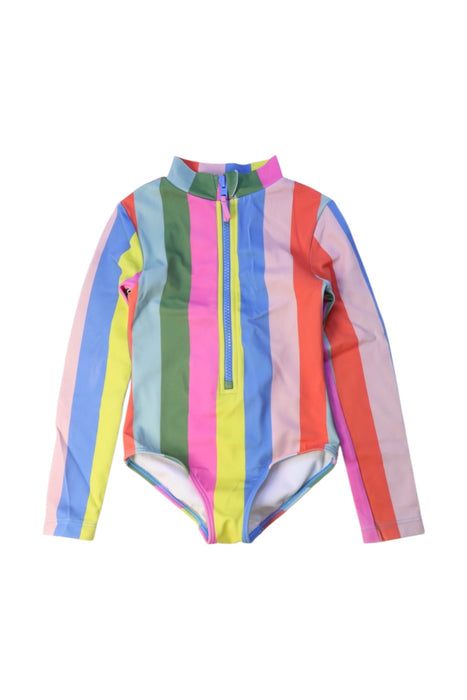 A Multicolour Rash Guards from Boden in size 3T for girl. (Front View)