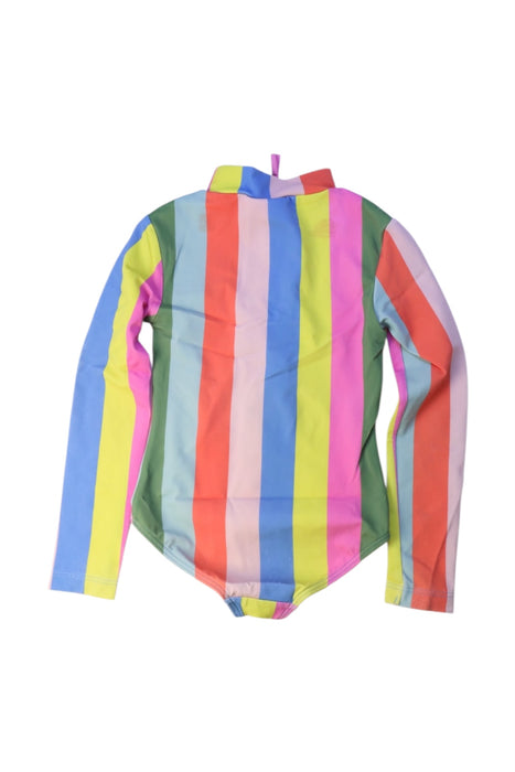 A Multicolour Rash Guards from Boden in size 3T for girl. (Back View)