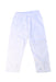 A White Casual Pants from The Little White Company in size 2T for girl. (Front View)