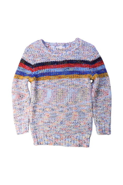 A Multicolour Knit Sweaters from Seed in size 4T for girl. (Front View)