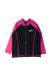 A Black Rash Guards from Aquasport in size 2T for girl. (Front View)
