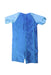 A Blue Wetsuits from TYR in size 8Y for boy. (Back View)