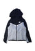 A Black Lightweight Jackets from Nike in size 7Y for boy. (Front View)