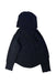 A Navy Hooded Sweatshirts from Nike in size 7Y for boy. (Back View)