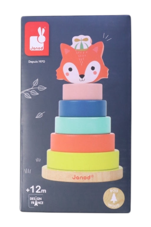 A Multicolour Wooden Toys from Janod in size O/S for neutral. (Front View)
