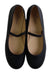 A Black Flats from Childrens Classics in size 12Y for girl. (Back View)