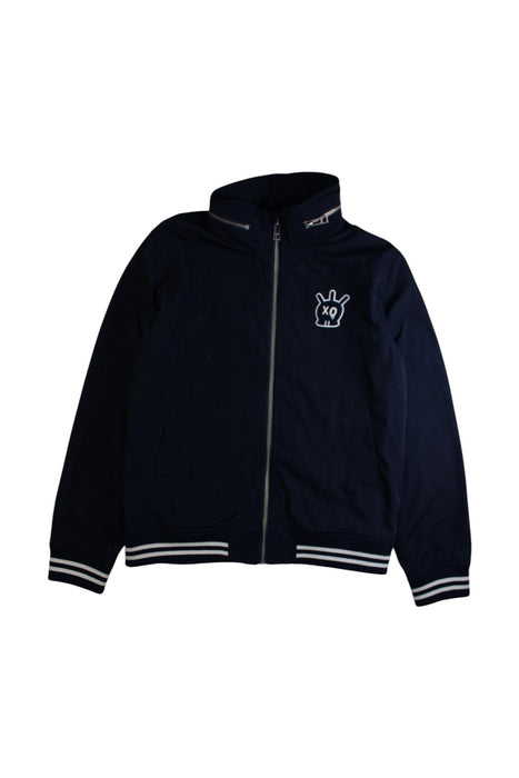 A Navy Lightweight Jackets from Zadig & Voltaire in size 12Y for boy. (Front View)