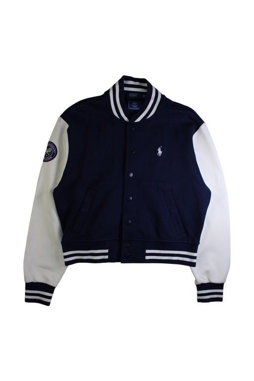 A Navy Lightweight Jackets from Polo Ralph Lauren in size 12Y for boy. (Front View)