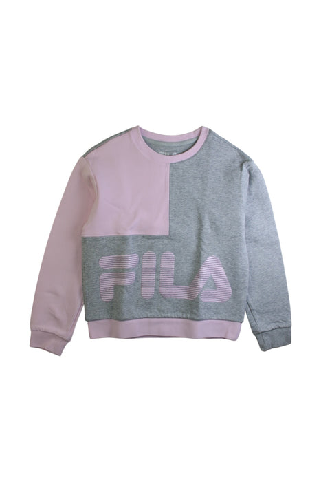 A Multicolour Crewneck Sweatshirts from Fila in size 10Y for girl. (Front View)