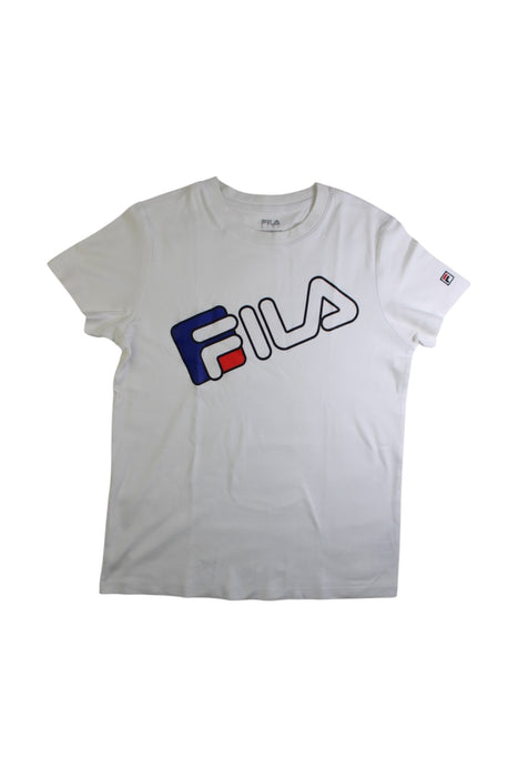 A White Short Sleeve T Shirts from Fila in size 14Y for girl. (Front View)