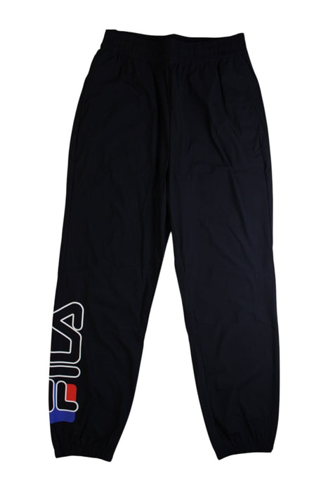 A Black Sweatpants from Fila in size 11Y for girl. (Back View)
