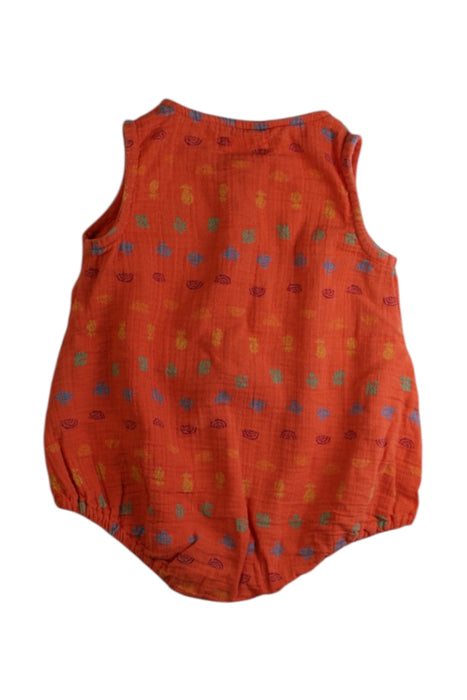 A Multicolour Short Sleeve Bodysuits from Little Bird in size 6-12M for girl. (Back View)