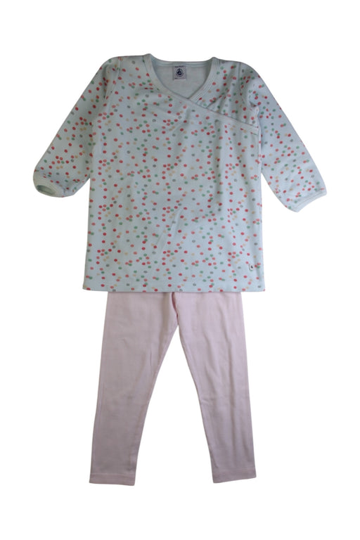 A Multicolour Pyjama Sets from Petit Bateau in size 4T for girl. (Front View)