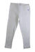 A White Leggings from Petit Bateau in size 4T for girl. (Front View)