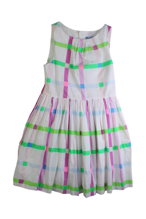 A Multicolour Sleeveless Dresses from Jacadi in size 6T for girl. (Front View)