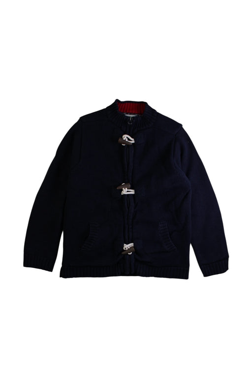 A Navy Cardigans from Jacadi in size 8Y for boy. (Front View)