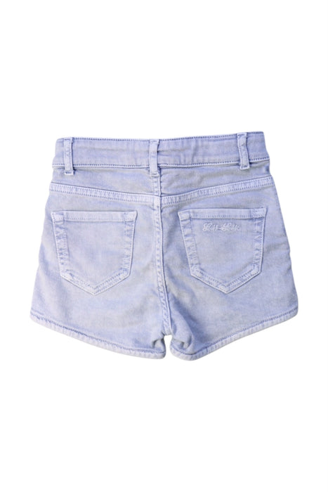 A Blue Shorts from Louis Louise in size 4T for girl. (Back View)