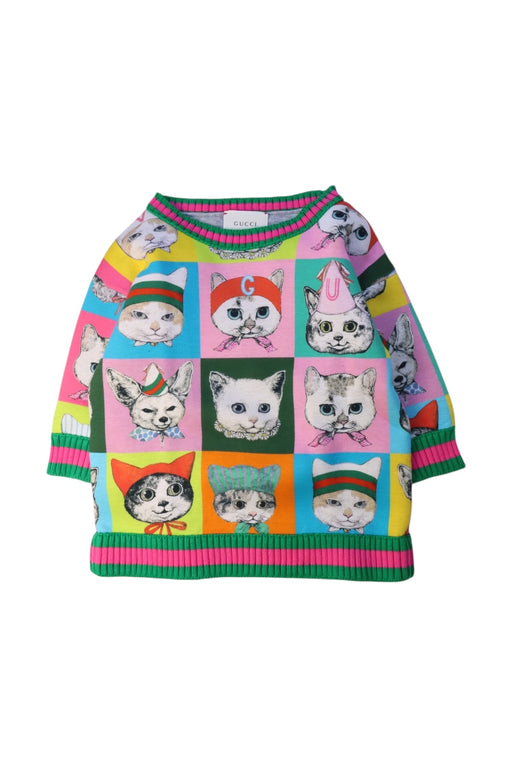 A Multicolour Crewneck Sweatshirts from Gucci in size 8Y for girl. (Front View)