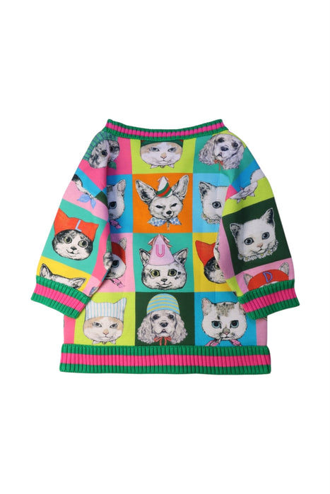 A Multicolour Crewneck Sweatshirts from Gucci in size 8Y for girl. (Back View)