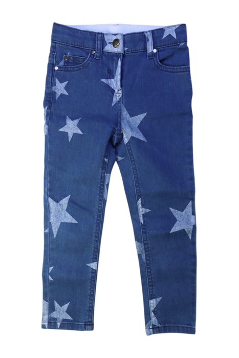 A Blue Jeans from Stella McCartney in size 5T for girl. (Front View)