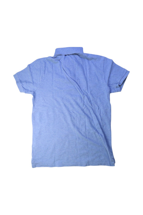 A Blue Short Sleeve Polos from Polo Ralph Lauren in size 14Y for boy. (Back View)