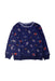 A Blue Crewneck Sweatshirts from Polo Ralph Lauren in size 6T for boy. (Front View)