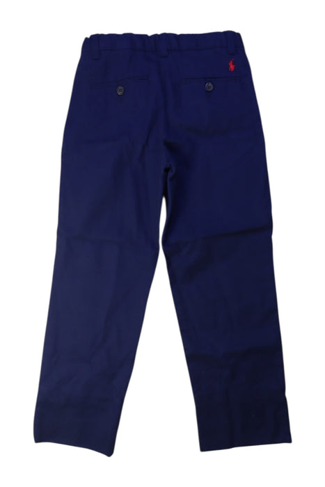 A Blue Casual Pants from Polo Ralph Lauren in size 7Y for boy. (Back View)