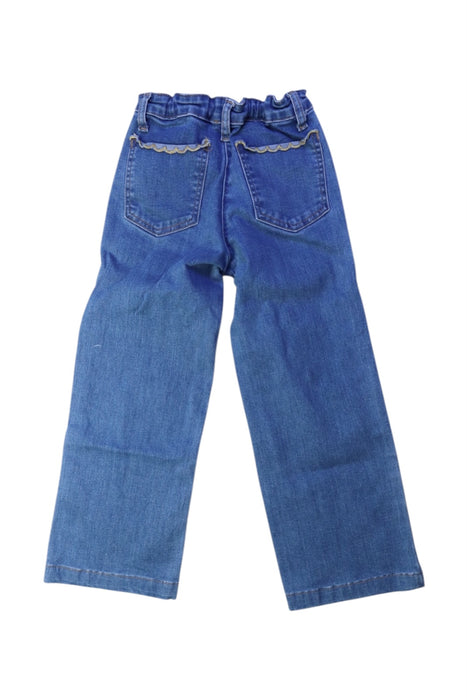 A Blue Jeans from Emile et Ida in size 4T for girl. (Back View)