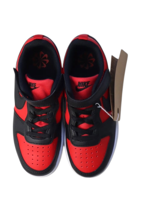 A Red Sneakers from Nike in size 6T for neutral. (Back View)