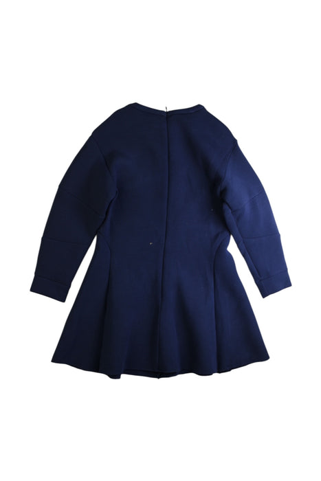 A Navy Long Sleeve Dresses from Ferrari in size 5T for girl. (Back View)