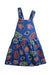 A Multicolour Overall Dresses from Kenzo in size 6T for girl. (Front View)