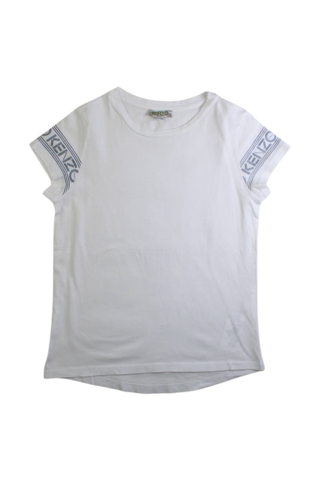A White Short Sleeve T Shirts from Kenzo in size 6T for girl. (Front View)
