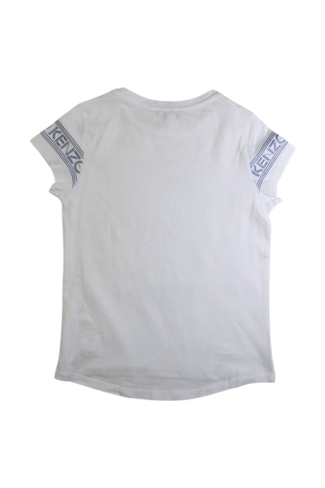 A White Short Sleeve T Shirts from Kenzo in size 6T for girl. (Back View)
