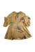 A Multicolour Short Sleeve Dresses from Kloset in size 3T for girl. (Back View)
